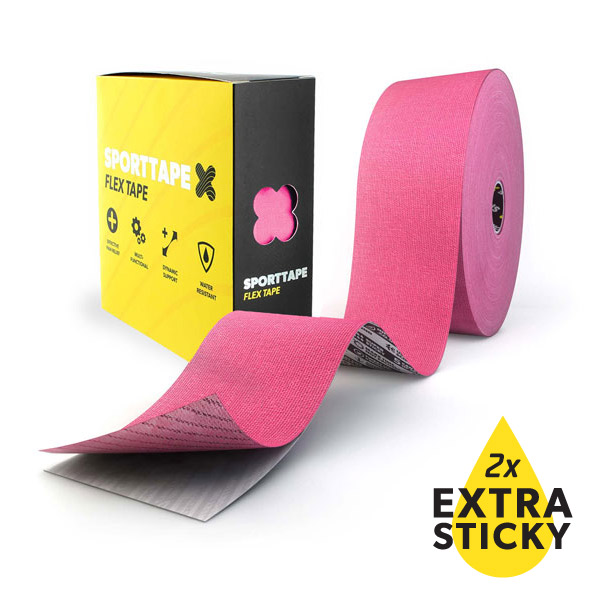 SPORTTAPE Pink Clinical Extra Sticky 5cm x 22m